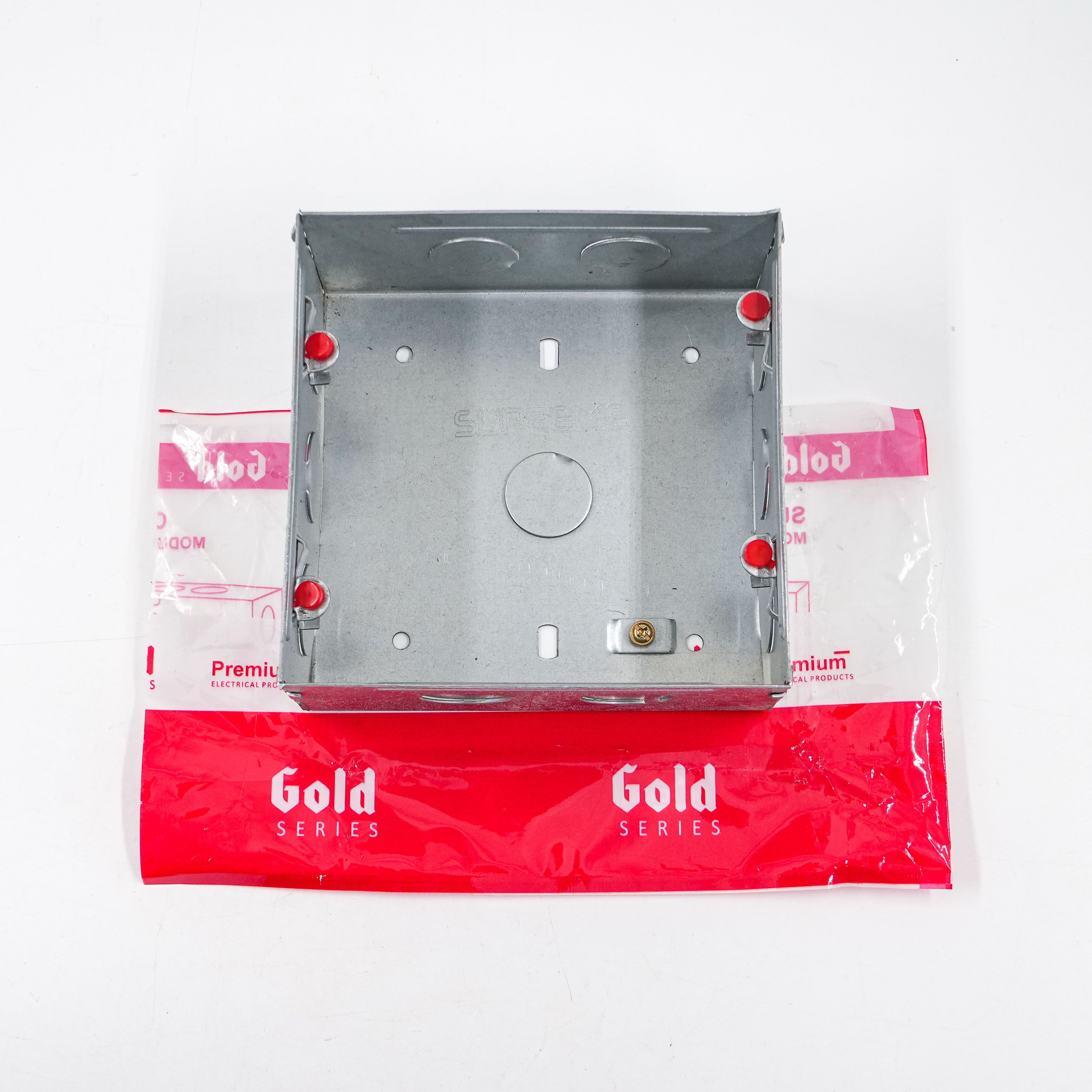 JRB Suppreme - 8 Module Metal Box - Horizontal